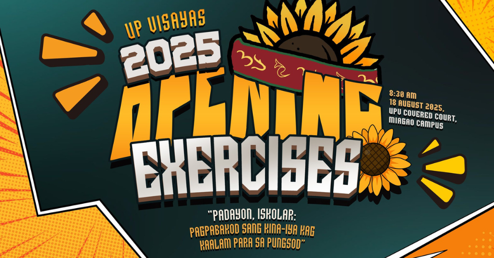 Opening Exercises of UP Visayas for Academic Year 2025-2026