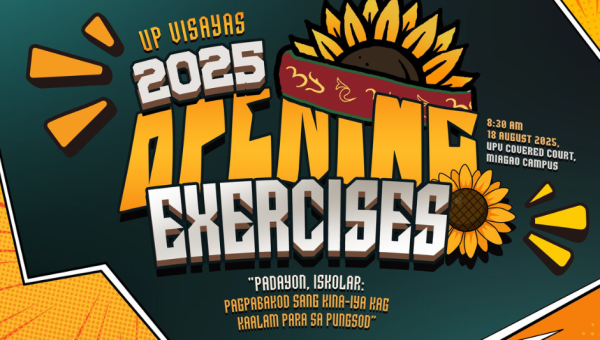 Opening Exercises of UP Visayas for Academic Year 2025-2026