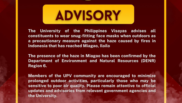 Precautionary measures as haze reaches Miagao, Iloilo 