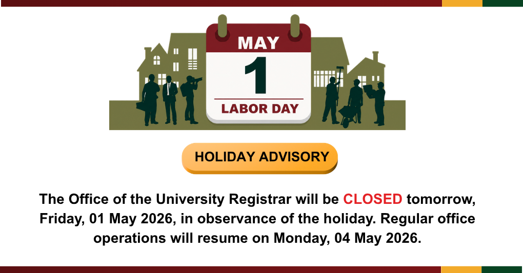 Holiday Advisory