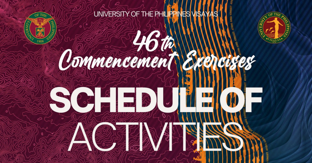 46th Commencement Exercises Schedule of Activities