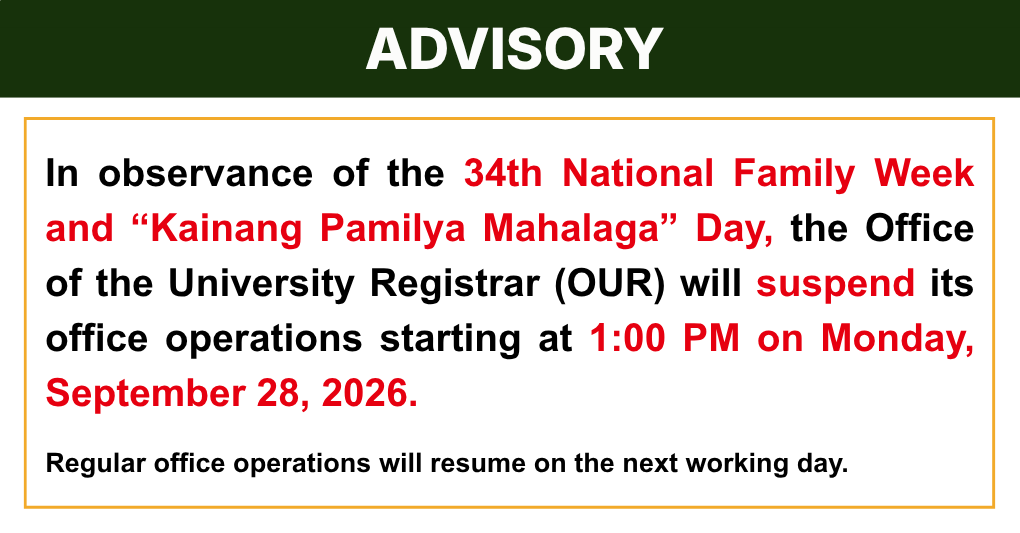 Suspension of Work on 28 September 2026